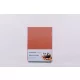 Jersey terracotta lepedő 140-160x200 cm