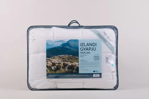 Izlandi gyapjú paplan 140x200cm - 1200g 