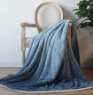 Naturtex sherpa design kétoldalas pléd - Ombre Blue 150x200 cm