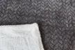 Naturtex sherpa design kétoldalas pléd - Ombre Grey 150x200 cm