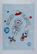 Űrhajós baby pléd 75x100cm 