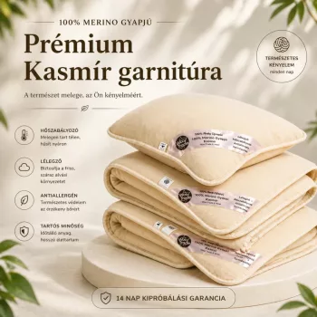 Ortho-Sleepy Prémium kasmír gyapjú garnitúra
