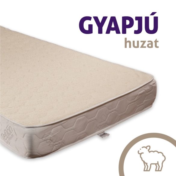 Ortho-Sleepy Light Luxus Plus 21 cm magas matrac gyapjú huzattal