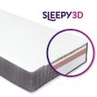 Sleepy 3D Mocca 25 cm magas luxus matrac