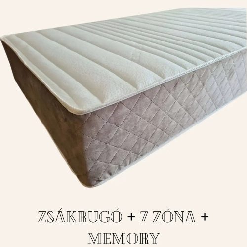 Ortho-Sleepy Zsákrugós matrac, 7 zóna + memory 25 cm magas
