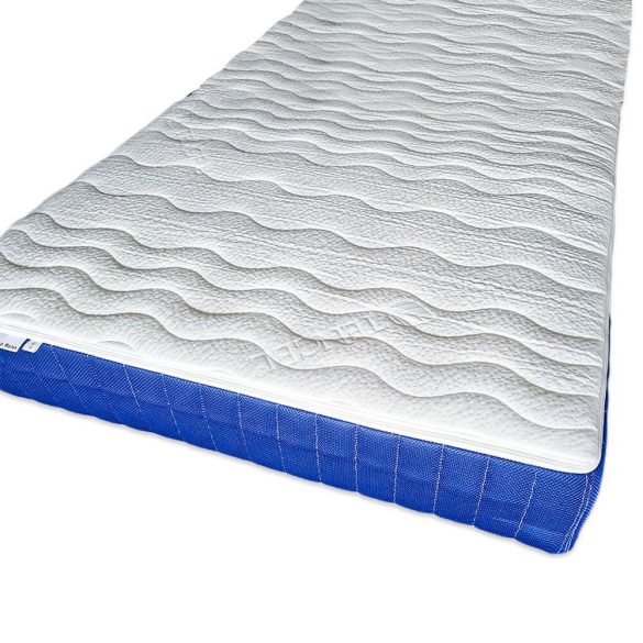 Ortho-Sleepy Relax 20 cm magas habrugós +7 Zónás ortopéd matrac kék színben