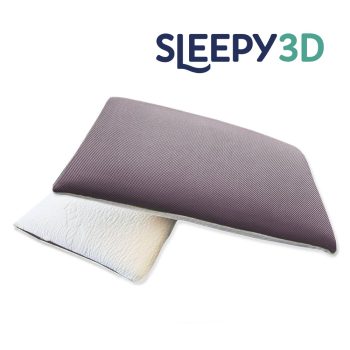 Sleepy 3D Memory párna szürke huzattal