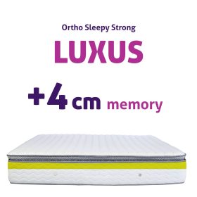 Strong Luxus matrac - 4 cm memory réteggel