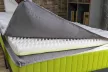 Vitaroll - Akupresszúrás 7 zóna+ 2cm HR EcO hab Kiegyenlítő Fedőmatrac Bamboo huzattal 90x200cm