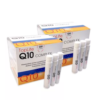   Q10 Koenzim Complex TopLife ampullás 2 dobozos Kedvezőbb ár