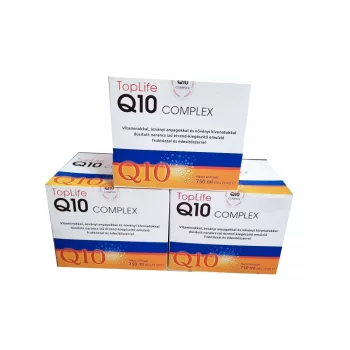   Q10 Koenzim Complex TopLife ampullás 3 dobozos, Legkedvezőbb ár