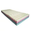 Ortho-Sleepy Relax 22cm magas habrugós +7 Zónás ortopéd matrac kék színben / 90x200 cm