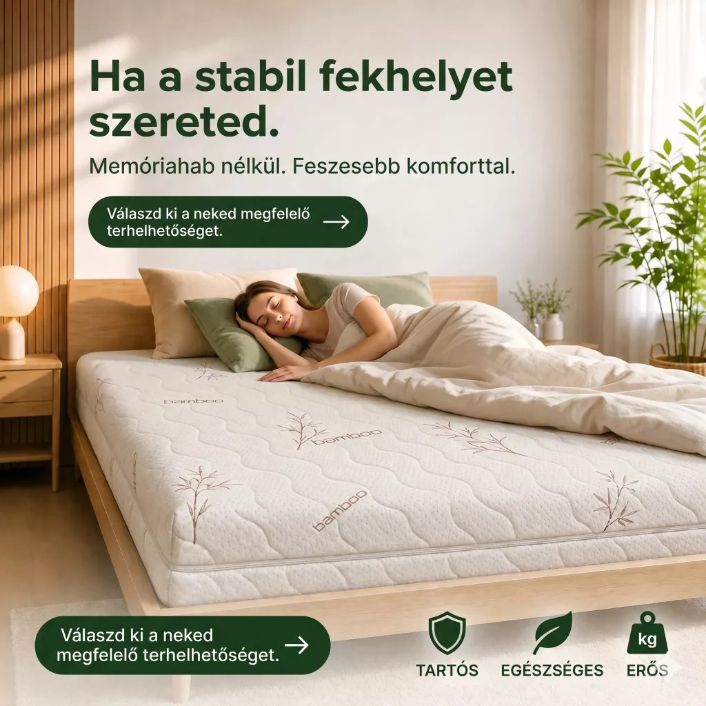 Ortho-Sleepy Extra Strong Luxus ortopéd matrac 4 cm memory Bamboo huzattal Ortho-Sleepy Extra Strong Luxus ortopéd matrac 4 cm memory Bamboo huzattal